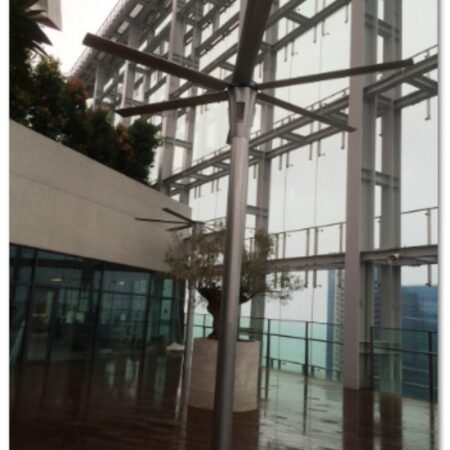 High Volume Low Speed Pole Fans