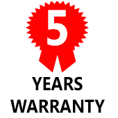 HVLS fans 5 years warranty